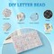 1400pcs Letter Beads, 4x7 mm Acrylic Alphabet Beads, Beads for Jewelry and Bracelet Making